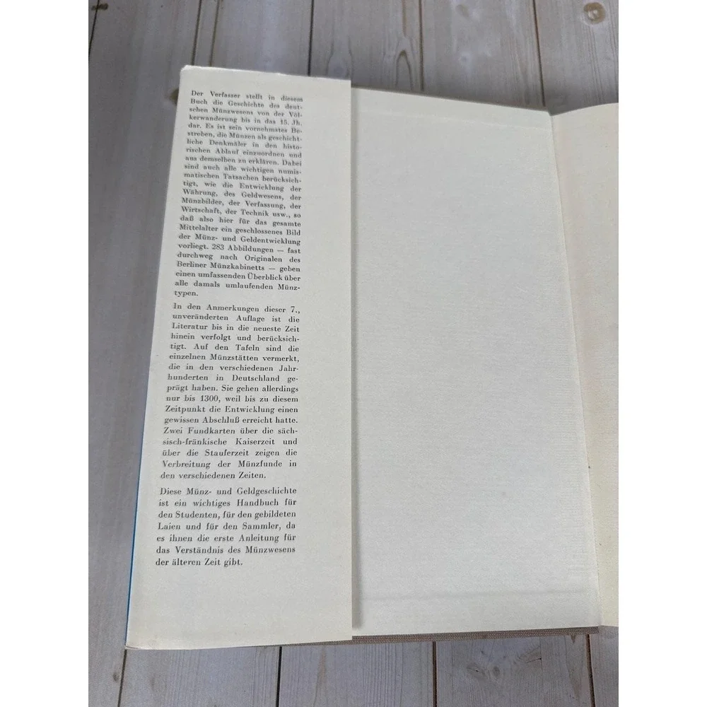 Deutsche Münz- & Geldgeschichte Suhle 1974 German Numismatics Coins Maps
